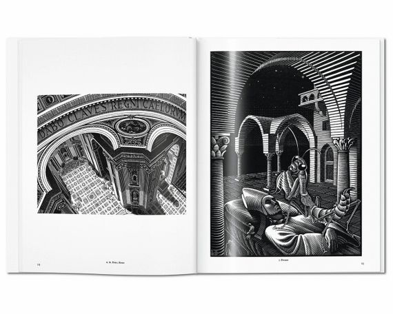 Книги про великих художників Мауріц Корнеліс Ешер. M.C. Escher. The Graphic Work - Taschen живопис | Зображення 1