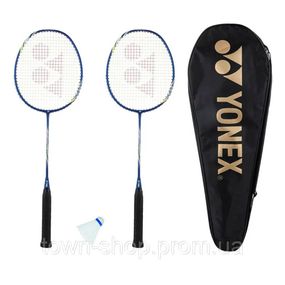 Набор для бадминтона Yonex Basic Volt NE-YN-V500, 2 ракетки, волан, чехол