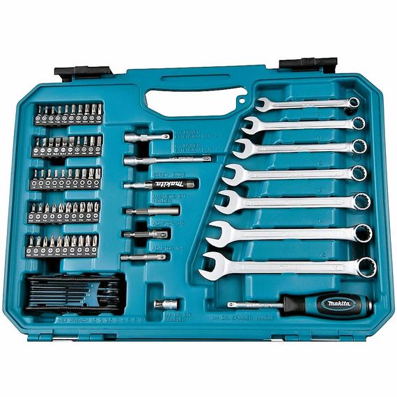 Набір інструментів (120 предметів) Makita E-06616 | Зображення 2