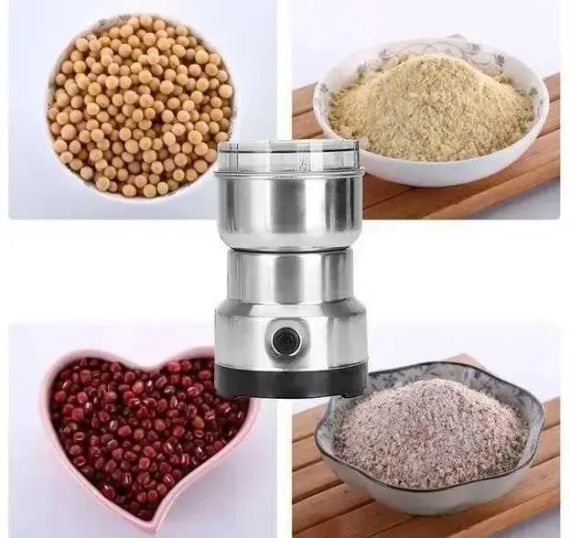 Электрическая мельница кофемолка Nima NM-8300 роторная из нержавеющей стали измельчитель кофе специй сахара | Зображення 6