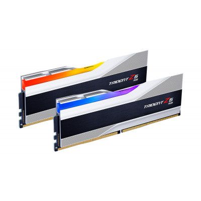 Модуль памяти для компьютера DDR5 32GB (2x16GB) 6000 MHz Trident Z5 RGB Silver G.Skill | Зображення 2