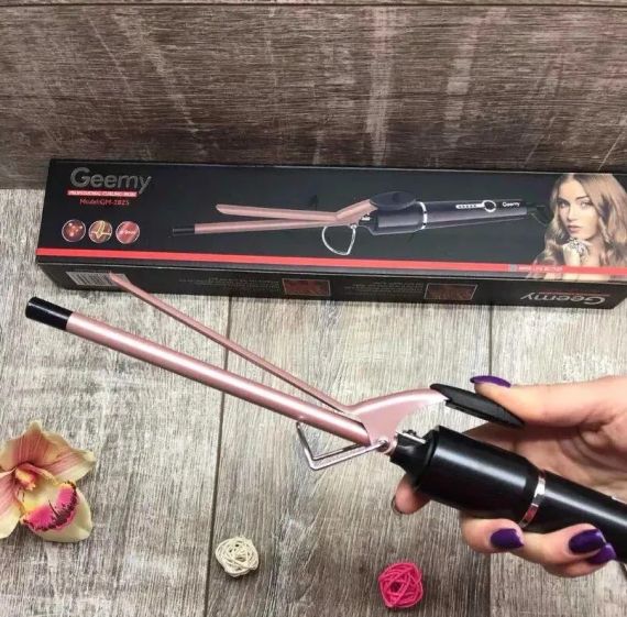 Плойка для завивки волос афрокудри Gemmy GM-2825 афро плойка мелкая накрутка