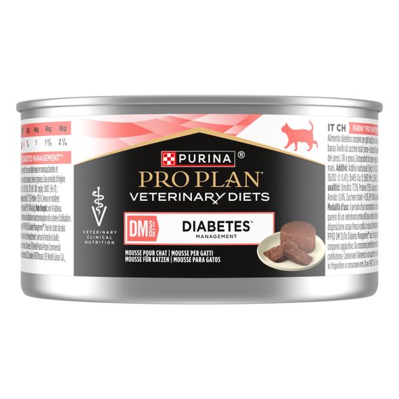 Влажный корм для кошек с диабетом Purina Veterinary Diets DM Diabetes 195 гр | Зображення 1
