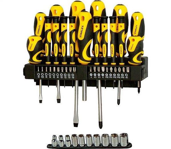 Отвертки STANLEY, набор 47 ед. (STHT0-62146)