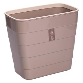 Відро для сміття на дверцята 6 (л) відро для сміття пластикове навісне Коричневий HP-45-18CR