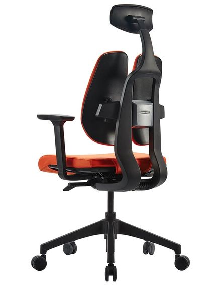 Кресло офисное DUOREST D2 blackorange ортопедическое | Зображення 4