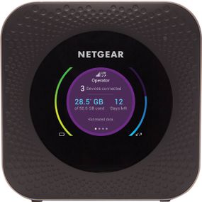 NETGEAR Мобільний маршрутизатор MR1100 Nighthawk M1, 4G LTE, 1Gbps, 1xGE LAN, WiFi5, 1xUSB-C, 1xUSB 2.0, 2xTS-9 (MR1100-100EUS)