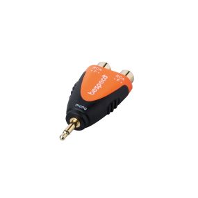 Перехідник 2xRCA to Jack 3.5 Bespeco SLAD375