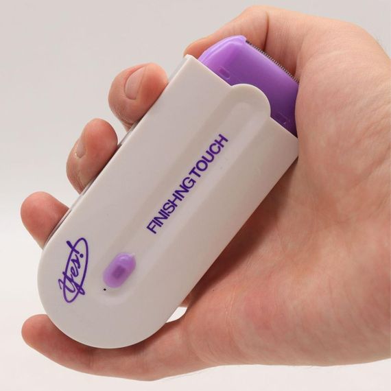 Эпилятор Finishing Touch с датчиком прикосновения / Беспроводная бритва-депилятор для ног / Женский триммер | Зображення 2