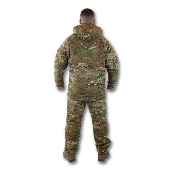 Тактичний комлект зимового костюму (куртка+штани) LVL 7 Мультикам 3XL | Зображення 3