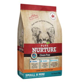 Сухой корм с ягненком для собак малых пород Pure Nurture Dog Small & Mini Lamb, 8 кг
