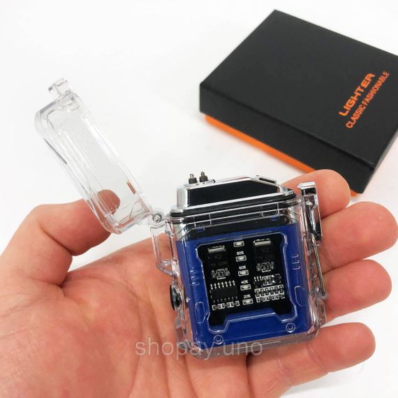 Usb запальнички з гравіюванням HL-517 Електроімпульсна usb запальничка з підзарядкою від YK-84 | Зображення 2