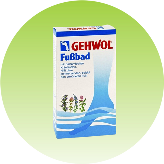 Трав'яна сіль з лавандою  Gehwol Fubbad 400 г