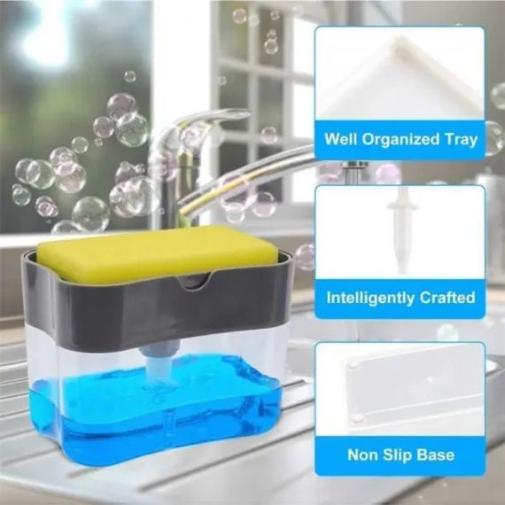 Дозатор Мыла Soap Pump Sponge Caddy (0115) | Зображення 1