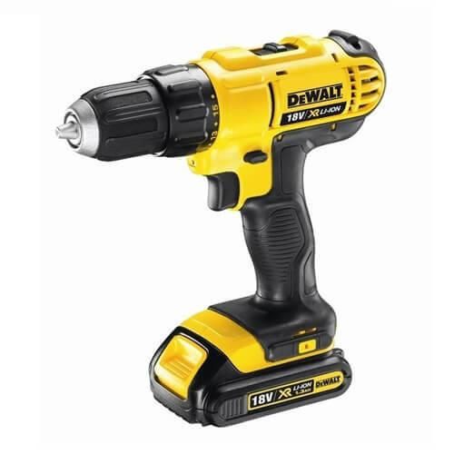 Дрель-шуруповерт аккумуляторная бесщёточная ударная DeWALT DCD776C2 | Зображення 1