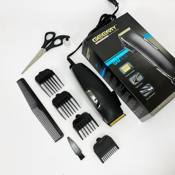 Электрическая аккумуляторная машинка для стрижки, Подстригательная машинка, Электромашинка для волос QC-31 | Зображення 2