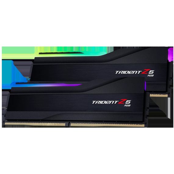 Модуль пам'яті для комп'ютера DDR5 32GB (2x16GB) 8000 MHz Trident Z5 RGB Black G.Skill (F5-8000J3848H16GX2-TZ5RK) | Зображення 3