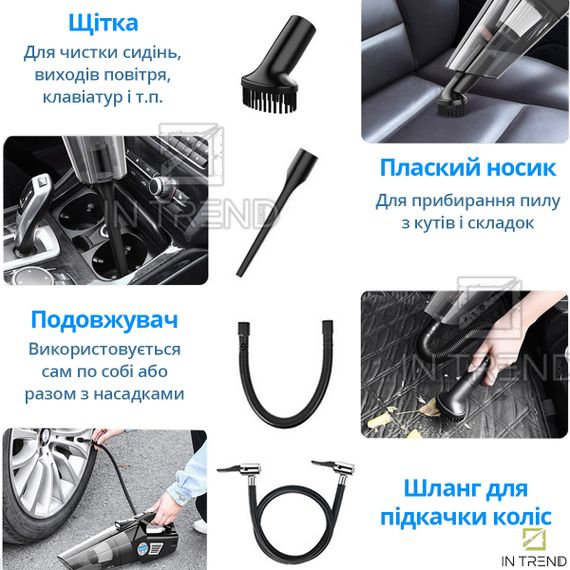 Автомобільний пилосос з компресором XPRO AKS-9200 (234567415_1072) | Зображення 6