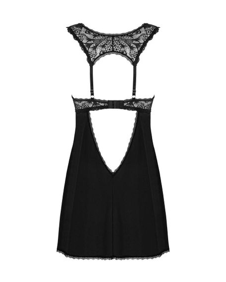 Комплект Пеньюар та трусики Donna Dream babydoll, чорний, XS/S | Зображення 5