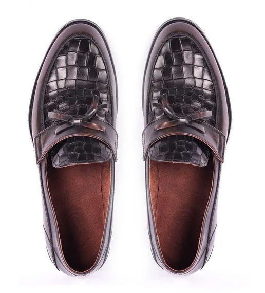 Туфли лоферы коричневые VadRus 43 размер