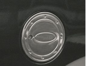 Накладка на люк бензобака (нерж) Carmos - Турецька сталь для Ford Connect 2002-2006 рр