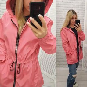 Парка, арт А101 яскраво рожевий