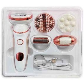 Епілятор жіночий акумуляторний 5в1 з індикатором заряду ENZO EN-0106