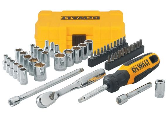 Набір головок та біт DeWalt 1/4 50 предметів (DWMT81610-0) | Зображення 1