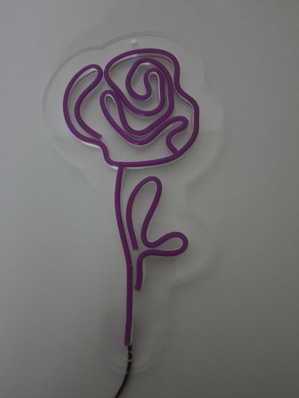 Неоновий світильник Троянда 200х380 acr-n000047 | Зображення 3