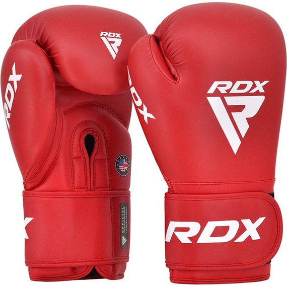 Боксерські рукавиці RDX  AS2 RED-12 унцій (капа в комплекті) | Зображення 2
