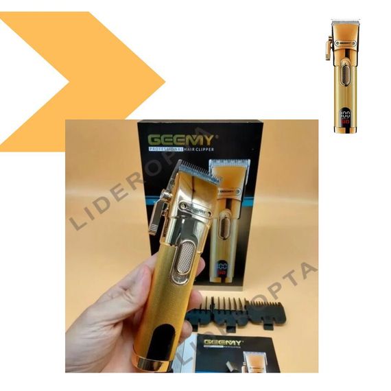 Акумуляторний тример Geemy GM-883 з насадками XPRO (43473-GM-883_601) | Зображення 3