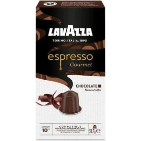 Nespresso капсулы Lavazza Espresso Gourmet Chocolate 10 Алюминий Италия Лавацца с нотками шоколада