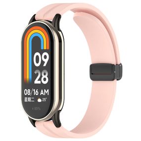 Ремінець Line Magnetic для Xiaomi Mi Band 9/8 Рожевий / Pink