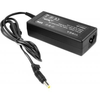 Блок питания к ноутбуку Vinga HP 65W 18.5V 3.5А 4.8*1.7 (VPA-1835-HP4817-101) (VPA-1835-HP4817-101) | Зображення 1