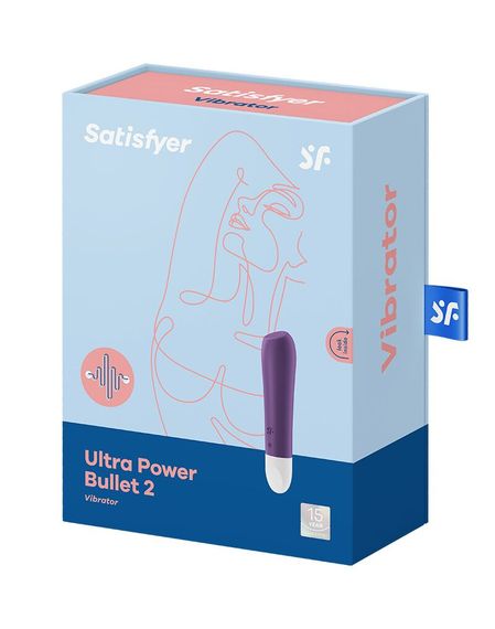 Вібропуля перезаряджаєма Satisfyer Ultra Power Bullet 2 Violet | Зображення 5