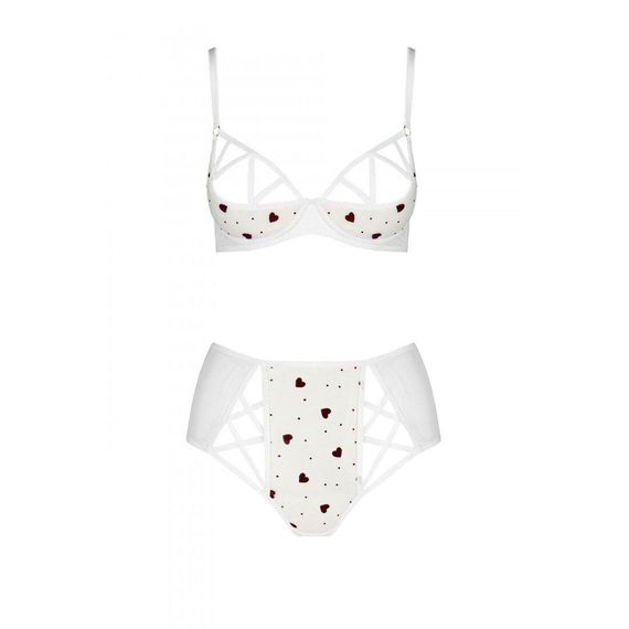 Еротичний комплект з малюнком LOVELIA BIKINI white L/XL - Passion, L/XL | Зображення 2