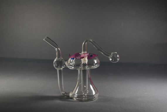 Стеклянная трубка Oil Mushroom