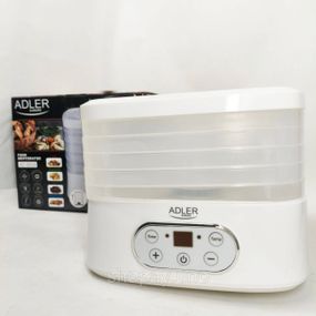 Сушарка електрична для овочів фруктів грибів та м'яса Adler AD 6658 дегідратор 550Вт