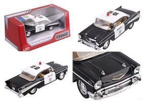 Машинка полицейская инертная Kinsmart Chevrolet Bel Air KT5323W 12 см