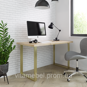 Комплект опор для столу з металу 600×120mm, H=730mm (профільна труба: 60x20mm)