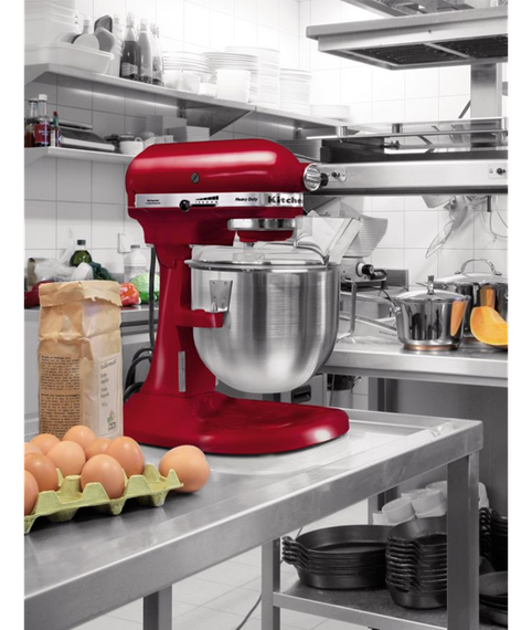 Професійний планетарний міксер KitchenAid Heavy Duty 5KSM7591XEER, 6.9 л, червоний | Зображення 2
