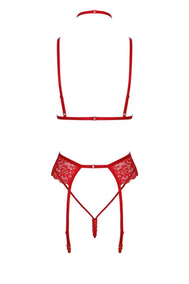 Комплект Kissable Bondage Kiss Set Red L/XL | Зображення 8