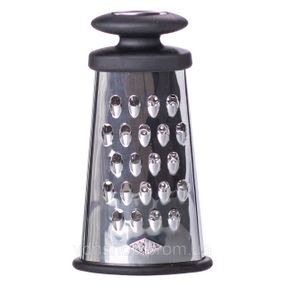 Овальная терка для овощей и фруктов 8×4×15.5 (см) многофункциональная из нержавейки HP-8-16