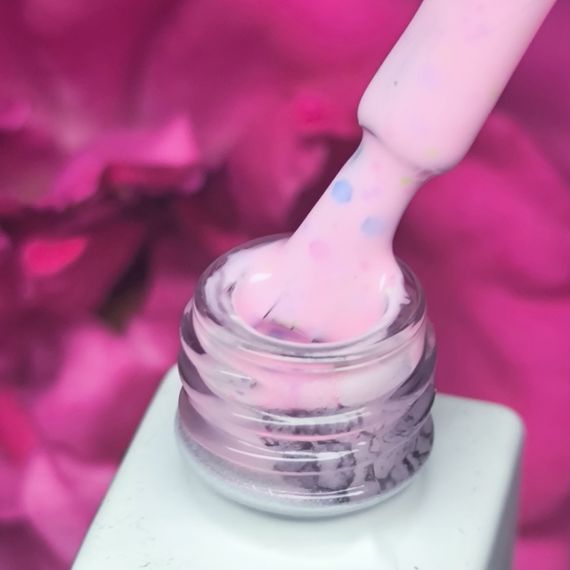 Гель-лак JOIA vegan 112, Cotton candy, light pink, 6 мл