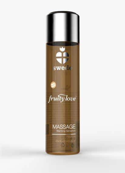 Масажна олія - Swede Fruity Love Intense Dark Chocolate, 120 мл Sex Aura