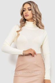 Гольф женский базовый однотонный, цвет кремовый, размеры L-XL, S-M, L-XL FA_008138