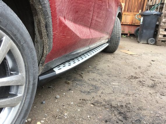 Боковые подножки Оригинал V1 (2 шт) для Lexus NX 2014-2021 гг | Зображення 2