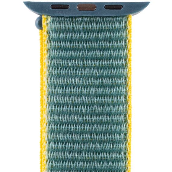 Ремінець Nylon для Apple watch 38 mm/40mm/41mm Желтый / Bright Yellow | Зображення 1