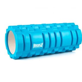 Масажний ролик (роллер) Паверплей 4025 Massage Roller Синій (33x14см.)