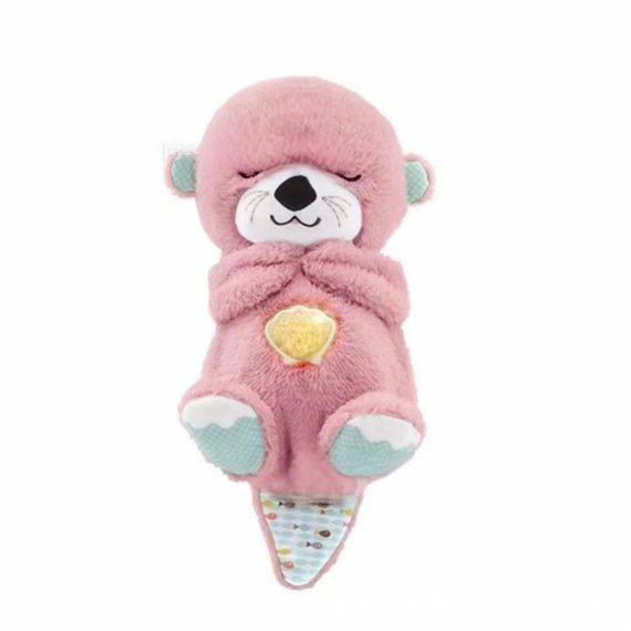 Плюшева іграшка - нічник Видрочка Soothe Snuggle Otter · Іграшка для дитини Казкові сни з музикою, підсвічуванням, диханням | Зображення 5